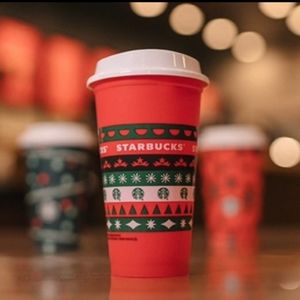 Starbucks Holiday Limited Edition 2020 Reusable Cup, 16 oz